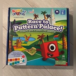 NUMBER BLOCKS | Race to Pattern Palace Board Game 3+